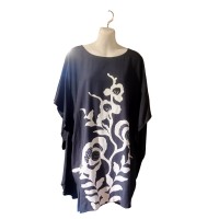 Black Hand Drawn Batik